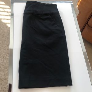 Banana Republic black pencil skirt size 0P